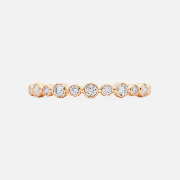 Anillo Apolo S Oro 14K con Diamantes.