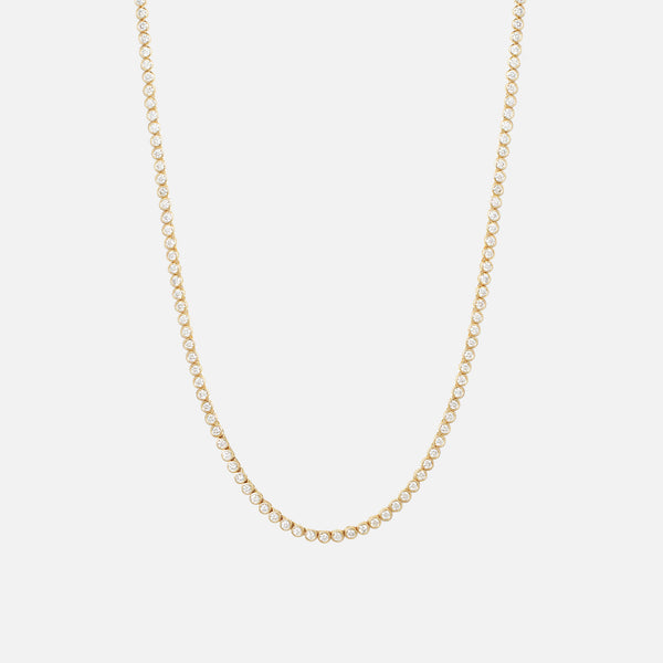 Collar Apolo Oro 14K con Diamantes.