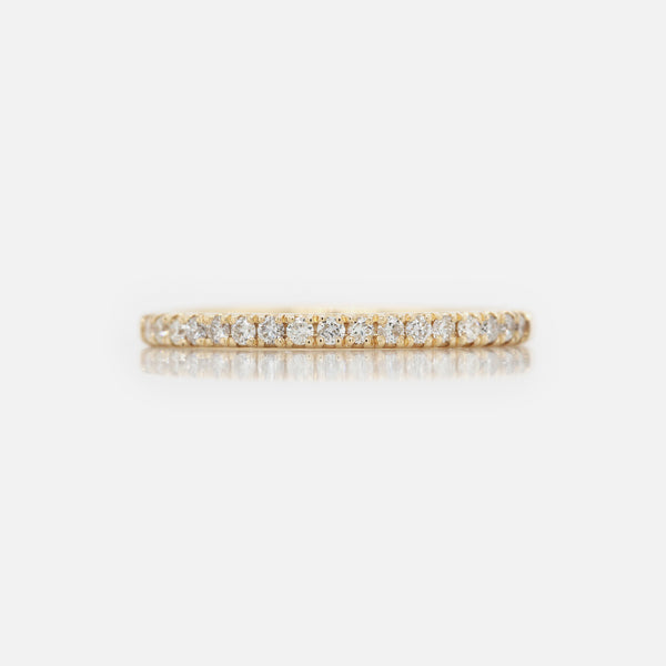 Anillo Isis S Oro 14K con Diamantes.