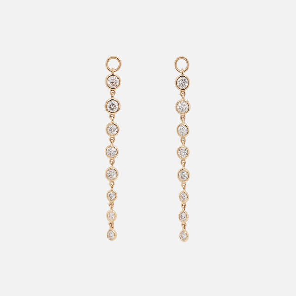 Dijes Centauro Oro Amarillo 14K y Diamantes.