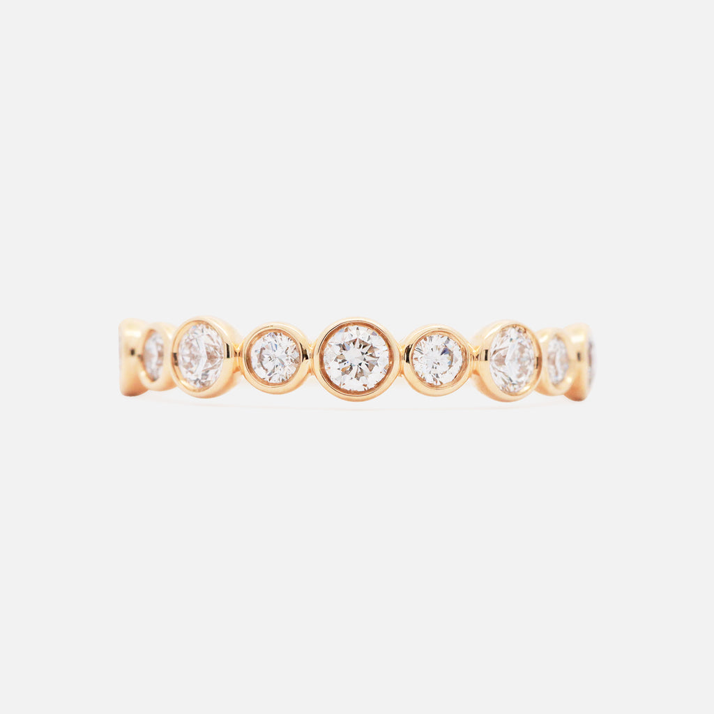 Anillo Apolo M Oro 14K con Diamantes.