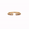 Anillo Apolo Taper Oro 18K con Diamantes.