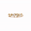 Anillo Ares 3 Oro Amarillo 18K con Diamantes.