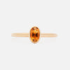 Anillo Birthstone Orion Oro Amarillo 14K y Piedras Naturales.