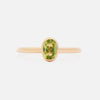 Anillo Birthstone Orion Oro Amarillo 14K y Piedras Naturales.