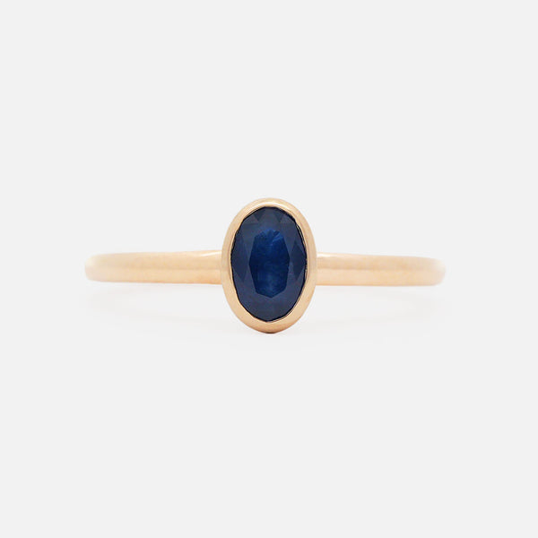 Anillo Birthstone Orion Oro Amarillo 14K y Piedras Naturales.