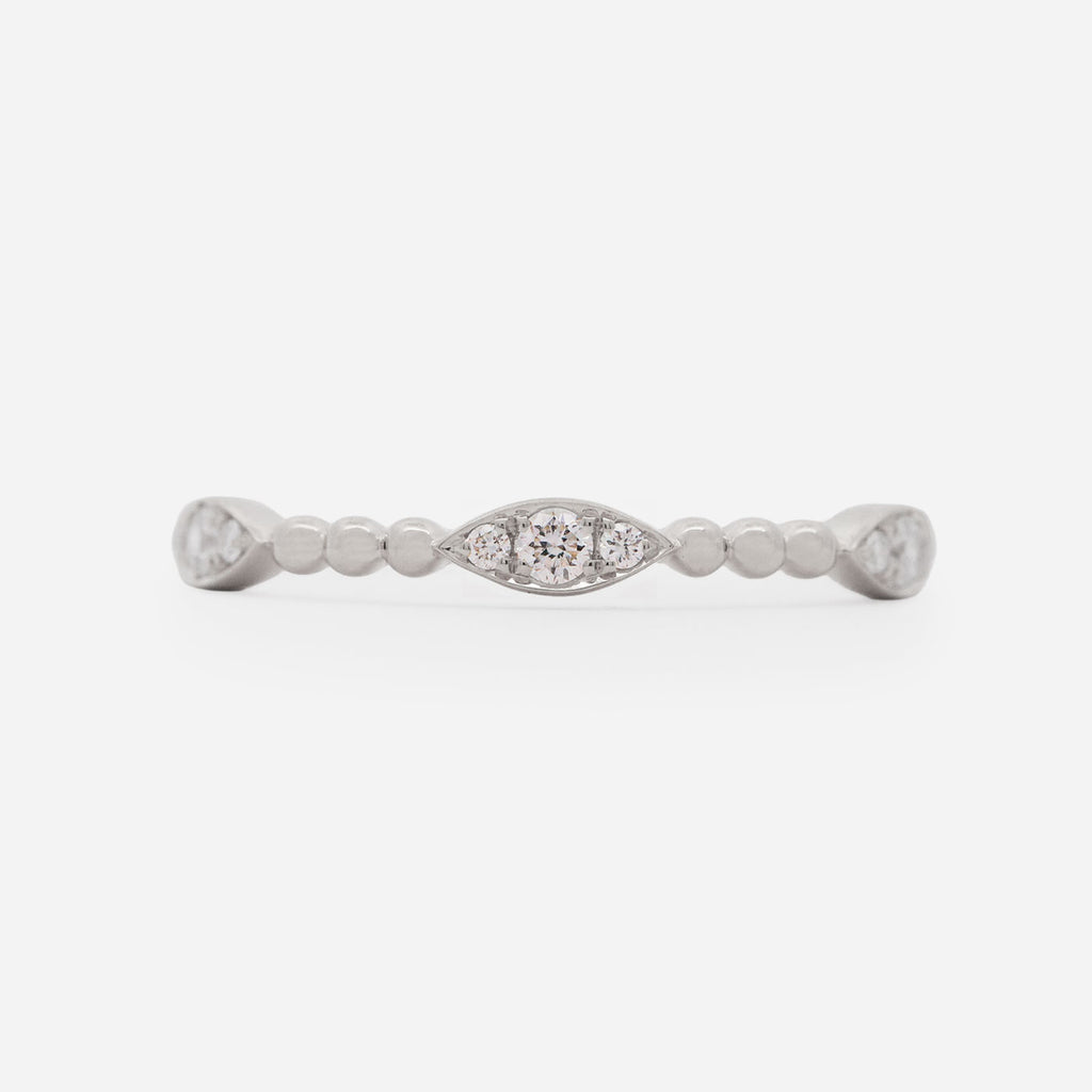 Anillo Bloom Oro 14K con Diamantes.