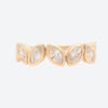 Anillo Petal Oro Amarillo 18K con Diamantes.