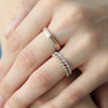 Anillo Amelia Oro 18K con Diamantes.