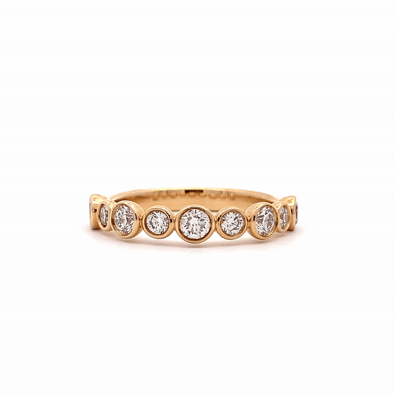 Anillo Apolo M Oro 14K con Diamantes.