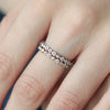 Anillo Apolo S Oro 14K con Diamantes.