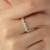 Anillo Ares 3 Oro Amarillo 18K con Diamantes.