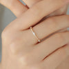 Anillo Bloom Oro 14K con Diamantes.