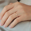 Anillo Bloom Oro 14K con Diamantes.