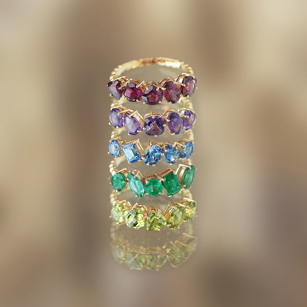 Anillo Centauro Birthstone Oro Amarillo 14K.