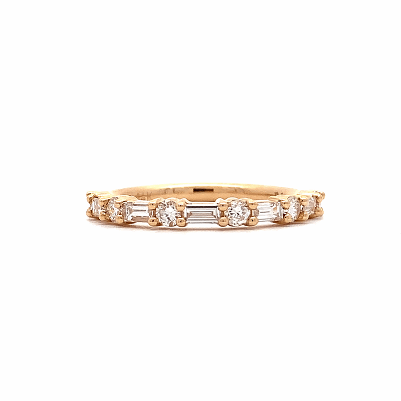 Anillo Elena Oro 14K con Diamantes.