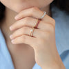 Anillo Isis Oro Amarillo 18K con Rubí.