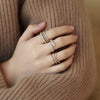 Anillo Whisper Oro Amarillo 18K con Diamantes.