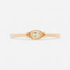 Anillos 'Lila' Oro Amarillo 14K con Zafiros, Aquamarina y Turmalina.
