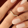 Anillo Luana Oro 18K con Diamantes.