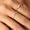 Anillo Luana Oro 18K con Diamantes.