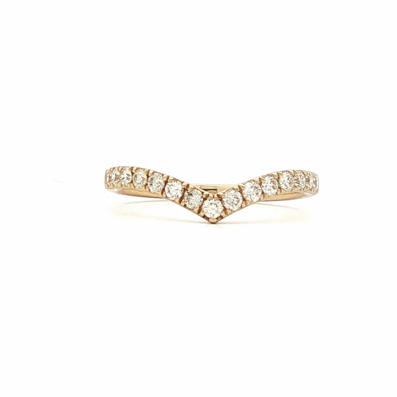 Anillo Luana Oro 18K con Diamantes.