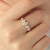 Anillo Orion Multi Oro Amarillo 14K con Diamantes.