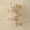 Anillo Orion Multi Oro Amarillo 14K con Diamantes.