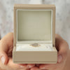 Anillo Orion Octagon Oro Amarillo 14K con Diamantes.