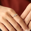 Anillo Pair Oro Amarillo 18K con Diamantes.