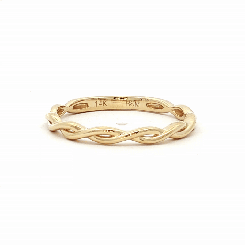 Anillo Spira Oro 14K.