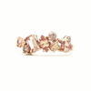 Anillo Stellar Copper Oro Amarillo 14K con Zafiro y Diamante.