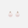 Aretes Drift Oro Amarillo 18K Perlas y Diamantes.