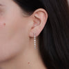 Aretes Apolo Oro 14K con Diamantes.