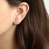 Aretes Nest Oro 18K con Diamantes.