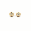 Aretes Nest Oro 18K con Diamantes.