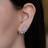 Aretes Wisp Oro Blanco 18K con Diamantes.