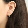 Aretes Aria Oro Amarillo 18K con Diamantes.