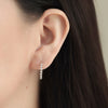 Arracadas Florencia Oro 14K con Diamantes.