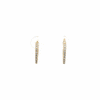 Arracadas Mía L Oro Amarillo 18K con Diamantes.