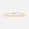 Brazalete Apolo M Oro 14K con Diamantes.