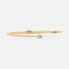 Brazalete Astra Oro Amarillo 14K con Diamantes.
