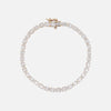 Brazalete Gabrielle Oro Amarillo 14K con Diamantes.