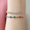 Brazalete Fénix Oro Amarillo 14K con Zafiros, Turmalinas, Tanzanitas, Granates, Amatistas, Topacios, Rubí, Peridotos y Citrinos.