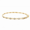 Brazalete Twig Oro Amarillo 14K con Diamantes.