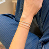Brazalete Apolo L Oro 14K con Diamantes.