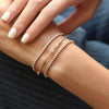 Brazalete Apolo S Oro 14K con Diamantes.