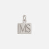 Charm Initials Plata .925