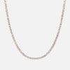 Collar Gabrielle Oro Amarillo 14K con Diamantes.