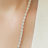 Collar Gabrielle Oro Amarillo 14K con Diamantes.